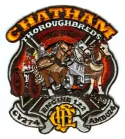 Chicago Fire Department Engine 122 Ambulance 24 CV 275 Patch Illinois IL