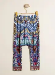 Camilla Kids Sz 8 LUCKY CHARMS Drop Crotch Harem Pant Stretch Leggings NWT $139