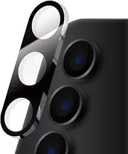 LEPLUS LN-25SG1FGLENC Galaxy S25 Lens Protective Glass Film, Full Protection, High Transparency, Approximately 95%