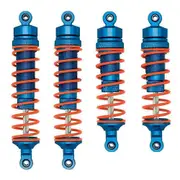 4Pcs Metal Front and Rear for Slash Stampede Hoss VXL 1/10 RC Car Upgrade Parts,2 Blue
