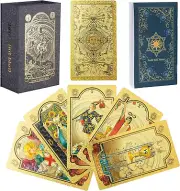 Tarot Cards Deck, Luxury Tarot Card Deck, Splendid Classic Tarot Deck, Durable W