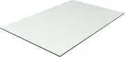 24x36 1/4" Tempered Glass Tabletop with Chamfered Polished Edge