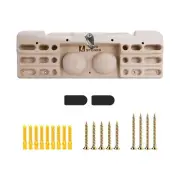 TWO STONES Hangboard Rock Climbing Pull Up Bar for Climbing, Fingerboard Clim...