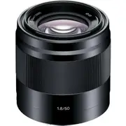Sony 50mm f/1.8 Portrait Blk E Mount Lens