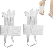 Foot Spacers For Toes,Elastic Toe Splitter | Breathable Toe Relief Tape, Effective Toe Straightener With Heel Strap For Men & Women