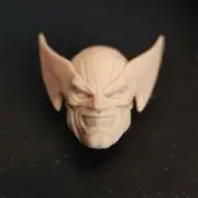 Blank 1/10 Scale Comic Wolverine Head Sculpt Unpainted Fit 7 Neca Figure B Style