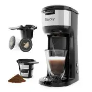 Single Serve Coffee Maker Brewer for K-Cup Pod Ground Coffee Thermal Drip