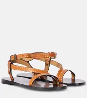 [Isabel Marant] Isabel Marant Jopee leather sandals UK 4 brown