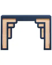 TOV Furniture Suzie Rattan Console Table