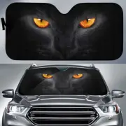 3D Car Sun Shade, Black Cat 3D Auto Sun Shade 2025, Gift For Man, Best Gift