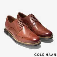 在飛比找HOTAI購優惠-【COLE HAAN】翼尖雕花正裝牛津鞋-男鞋 (咖啡灰-C