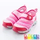 Dr. Apple 機能童鞋 雙色流線透氣涼鞋款 粉紅