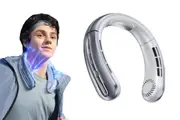 Portable Neck Fan Bladeless Hands-Free Cooling Plate Neck Cooler
