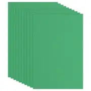 Light Green Non Adhesive EVA Foam Sheet 12 x 8 Inch 2mm Thick EVA Felt, 10 Pcs