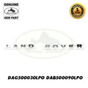 NAME PLATE HOOD STICKER DECAL DISCOVERY 2 II 2004 "LAND ROVER" DAG500030LPO OEM
