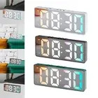 16cm Digital Alarm Clock Bedside Clock with Dual Alarm Temperature Display for