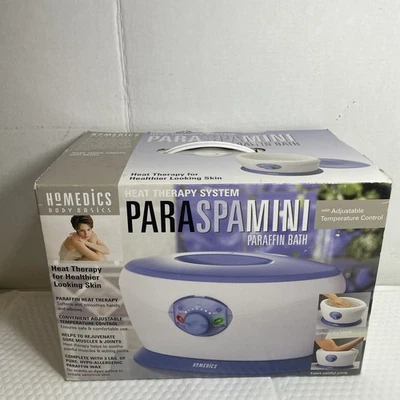 Homedics ParaSpa Mini Paraffin Spa Bath Heat Therapy System PAR-100