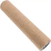 CLISPEED Jute Rope Cat Scratching Post Durable Decorative Kitten Scratcher Vertical Design for Indoor Cats Space Saving DIY Climbing Frame Accessory Sturdy and Safe Cat Scratch