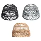 Weave Rattan Lampshade Pendant Sconce Shade for Living Room Dining Table