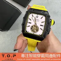 在飛比找Yahoo奇摩拍賣-7-11運費0元優惠優惠-高級米勒創意ins風 Apple Watch 4 5 6 7