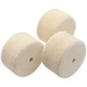 3Pcs Drum Pedal Beater Felt Pads Mallet Hammer Head Felts Pads Compatible wit...