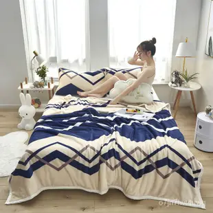 加厚法蘭絨毛毯床單蓋毯午睡學生毯單雙人單件兒童空調珊瑚絨毯子 JXe0