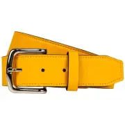 Champro Classic Matte PU Adult Baseball/Softball Belt - Gold - Medium