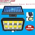 Outdoor Garden Solar LED PIR Motion Sensor Wall Lights COB Garage Security Lamps