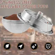 Stainless Steel Coffee Capsule Reusable Coffee Pods Practical Coffee Pod EmbgG