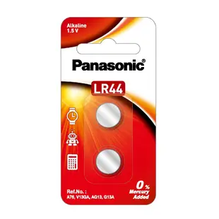 Panasonic 鈕扣型鹼性電池#LR44/2B