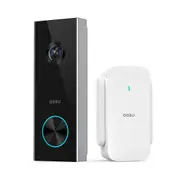 AOSU 3MP/2K Video Wireless Doorbell Smart Camera with Basestation