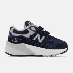 【New Balance】990v6 系列 小童 休閒鞋 藍-IV990NV6-W