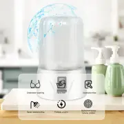 Compact Clothes Washer Laundry Washing Device Portable Cordless Mini Machine