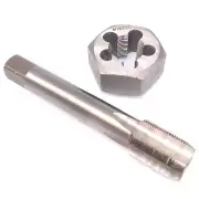 US Stock HSS M16 x 1mm Tap & M16 x 1mm Hexagon Die Metric Thread Right Hand Set