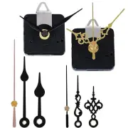 Quartz Clock Movement Mechanism Diy Repair Parts With 4 Pairs Of Short Hands