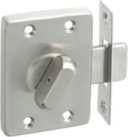 Alise Heavy Duty Stainless Steel Barrel Bolt Gate Latch, Brushed Nickel