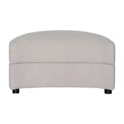 [James Lane] Lax Boucle Pumice Storage Ottoman