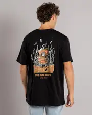 [The Mad Hueys] The Mad Hueys Men's Sinkin Tins T-Shirt in Black Size Medium M Black