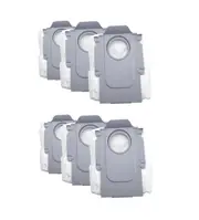 6X Roborock Dust Bags For S8 MaxV Ultra, S8 Max Ultra, Qrevo & Saros Series Robot Vacuums Genuine