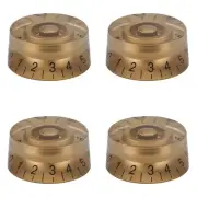 4Pcs Gold Guitar Volume Tone Speed Control Knobs for Les Paul Electric Guitars