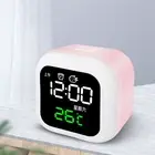 Clock Convenient Adjustable Led Digital Alarm Clock Stepless Dimming