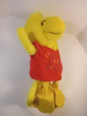 Peanuts Applause Snoopy PAWPETS Woodstock Hand Puppet Chirps 1972.