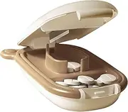 Pill Cutter for Small Pills,Medicine Cutter for Pills | Travel Tablet Pill Cutter for Small or Large Pills, Pill Splitter with Dispenser, Portable Medicine Slicer