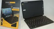 NEW ZaggKeys Apple iPad Mini 7" BLACK Folio Bluetooth Keyboard & Case Stand zagg