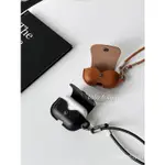 【現貨速發】小眾 復古 皮質 斜跨 AIRPODS 保護套 適用AIRPODS 1 2 3 AIRPODS PRO 批發