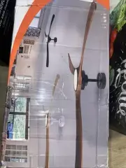 Wood Ceiling Fan W/ Lights & Remote