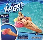 H2O Go Ice Cream with Waffle Cone Inflatable Pool Float Lounge Raft Mat 6.2 Foot