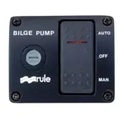 43 Rule Deluxe 3-Way Lighted Rocker Panel Switch