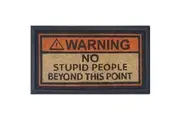 Solemate No Stupid People 40x70cm Stylish Durable Outdoor Front Doormat
