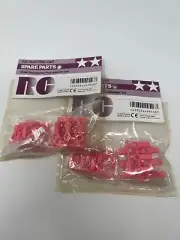 RARE Tamiya Fluorescent Pink Adjuster Set x2 49546 ta01 ta02 ta03 ff01